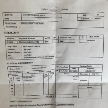 Bursa Vergi Dairesi Başkanlığı Trafik Cezası
