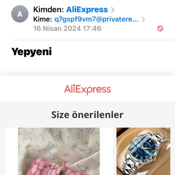Aliexpress Çok Fazla Email Atılması