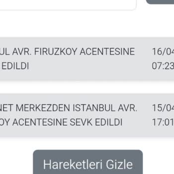 Kuryenet Ürünü Teslim Etmiyor