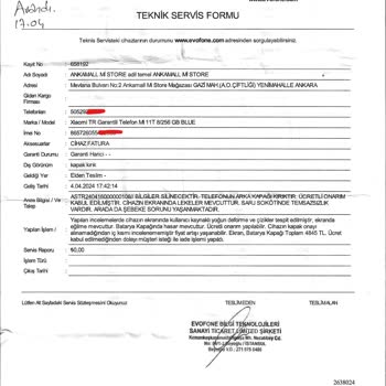 Xiaomi Teknik Servisi Sudan Sebeple Tüketici Hakkını Tanımıyor.