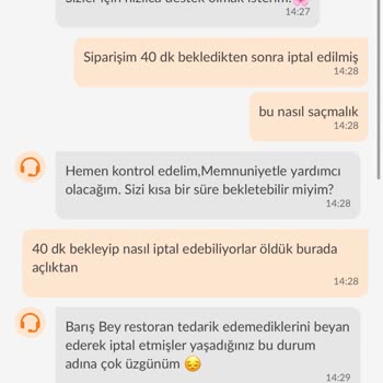 Burger King Siparişimi Kafasına Göre İptal Etti