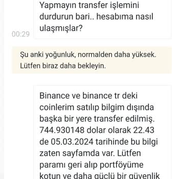 Binance TR Binance Güvenlik Zaafiyeti: Hesabımın Boşaltılması Ve Desteksizlik
