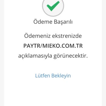 MIEKO Siparişim Ortada Yok