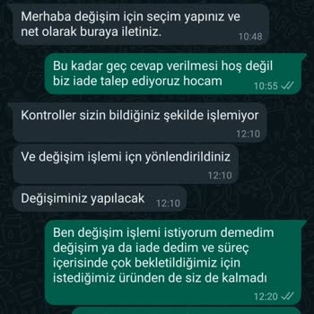 HemenElbise Kendini Bilmez Bir Firma İle İade Almak İçin Uğraş Sarf Ediyoruz.