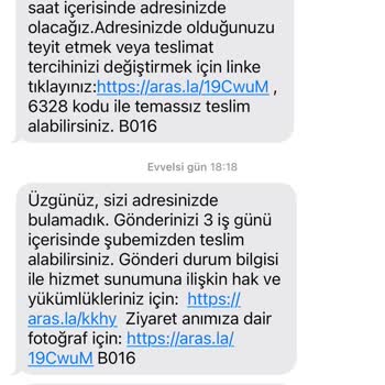 Aras Kargo Teslim Edilmeyen Kargom