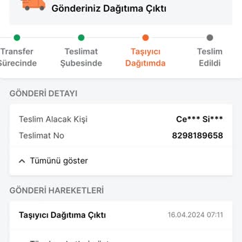 Trendyol Express Kargosu Tarafından Mağduriyetim