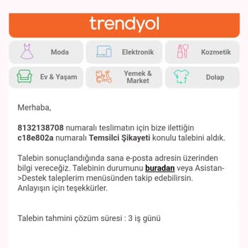 Trendyol Müşteri İle İlgilenmeye Ve Ferucci Marka Saat Pişmanlığı