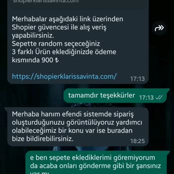 shopierklarissavinta.com Kampanya Kargaşası: Ödeme Alındı, Onay Yok!