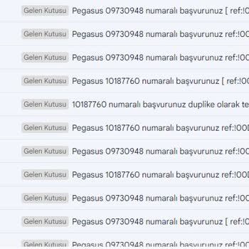 Pegasus Ücret İadesi Eziyeti