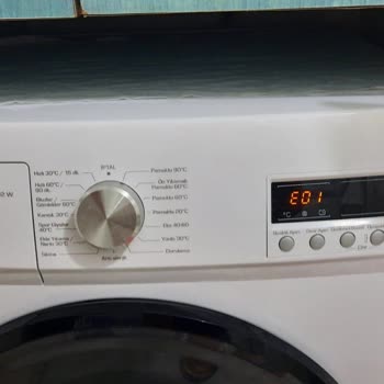 Windsor Vestel Çamaşır Makinesi E01 Hatası Düzelmiyor