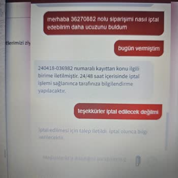 Media Markt Anında İptal Ettiğim Beyaz Eşyaları İptal Etmiyor.