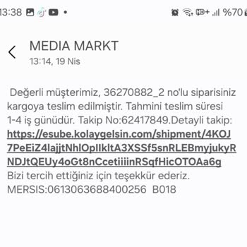 Media Markt Anında İptal Ettiğim Beyaz Eşyaları İptal Etmiyor.