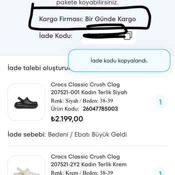 Bir Günde Kargo Firmasının Yarattığı Mağduriyet