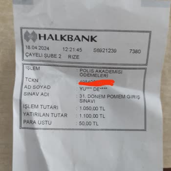 Halkbank Pomem Başvuru Ücreti Hatası