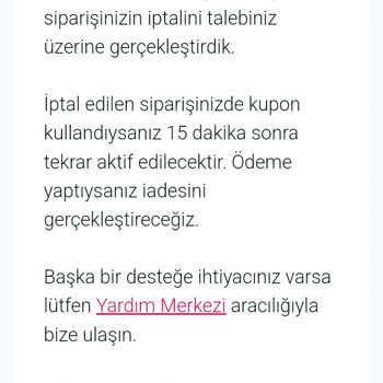 Köfteci Yusuf Yemek Sepeti Siparişleri