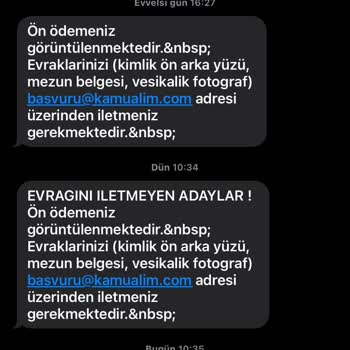 Kamualim.com Kanıt Olarak Bunları Sunuyorum