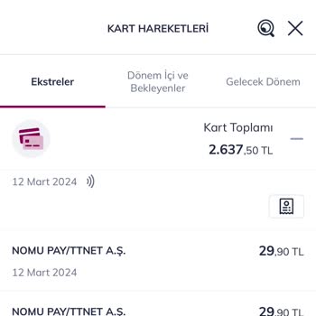 Nomupay İki Aydır Mükerrer Ödeme Tahsil Ediyor İptalinin Ricası