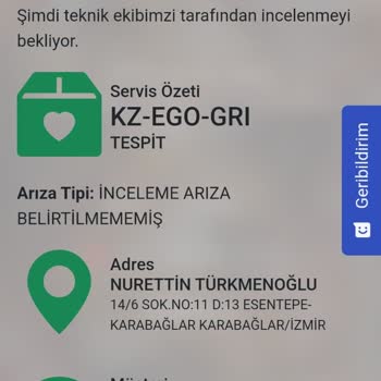 Civil Kanz Bebek Arabası Arıza Hakkında Yapılan Dönüş