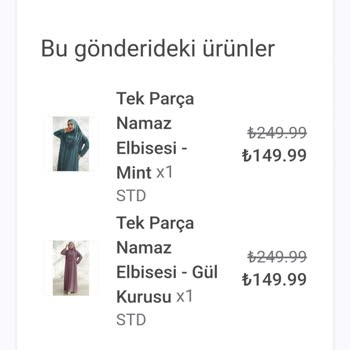 ModaSima Kalitesiz Ve Hatalı Ürün