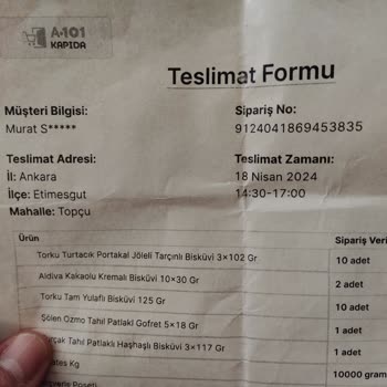 A101 Senin Senin Allah Korkun Yok Mu