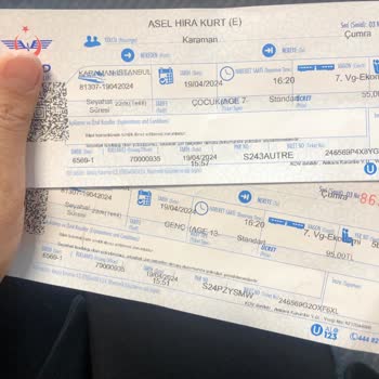 TCDD 3 Yaşındaki Çocuğa Bilet Almamı İstediler