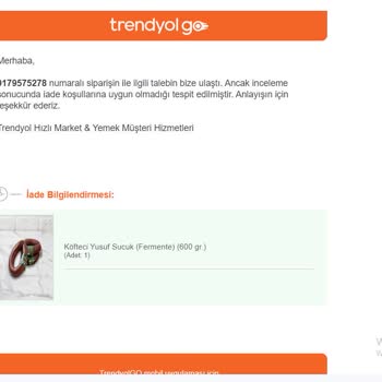 Trendyol Yemek Ne Ürünü Aldım Ne Paramı Trendyol'dan