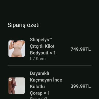 Shapelys İki Haftadır Sipariş Verdiğim Ürünlerim Gelmiyor Muhatap Bulamıyorum