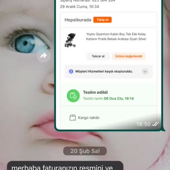 Hepsiburada Aracılığı İle Yoyko Marka Bebek Arabasında Yaşadığım Sorun