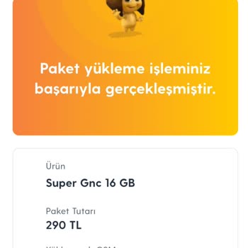 Turkcell Satın Aldığım Paketim Yüklenmedi