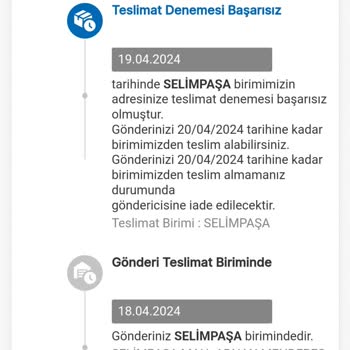 MNG Kargo Dağıtıma Çıkmadan İadeye Çevirmiş