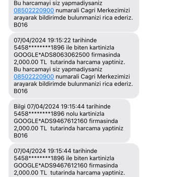 QNB Finansbank Kredi Kartımdan İzinsiz Çekilen 16.000 TL!