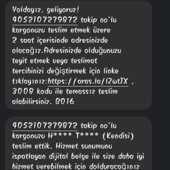 Aras Kargo Teslim Edilmeyen Kargo