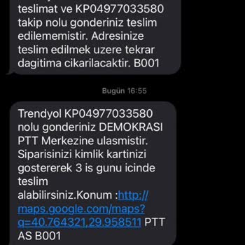 PTT Kargo Teslimata Gelmediği Halde Gelmiş Gibi Gösteriyor