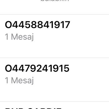 Turkcell 044 İle Başlayan Bahis SMS'leri