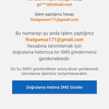 Sahibinden.com SMS Hatası