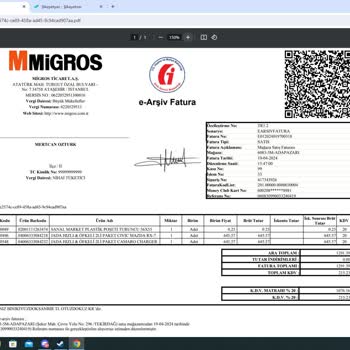 Migros Sanal Market Sakarya 5M Mağduriyeti