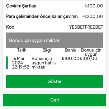 Yesbet Deneme Bonusu Kafasına Göre İptal Ediyor