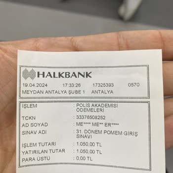 31. Dönem Pomem Halkbank ATM Ödeme