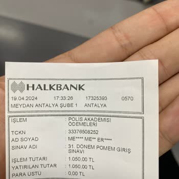 31. Dönem Pomem Halkbank ATM Ödeme