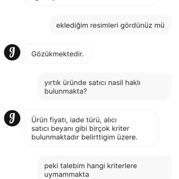 Gardrops İadede Alıcıyı Mağdur Ediyor