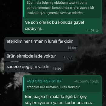 Tuba Mutioğlu Kimse Sipariş Oluşturmasın