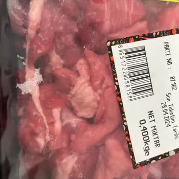 Getir Yağsız Kuşbaşı Et Beklentisi Ve Gelen Ürünün Yağlı Olması