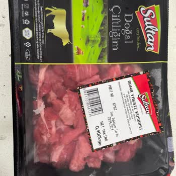 Getir Yağsız Kuşbaşı Et Beklentisi Ve Gelen Ürünün Yağlı Olması