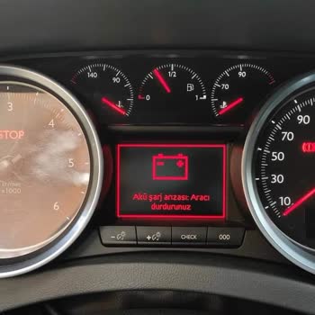Peugeot 508 Akü Şarj Arızası