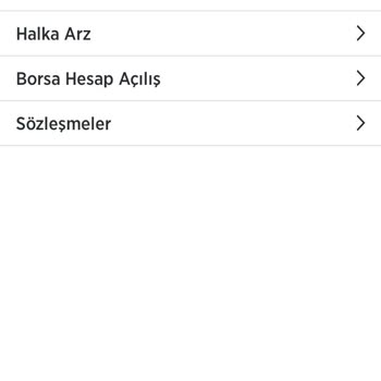 Ziraat Mobil Borsa İşlemleri Portföy Gözükmüyor.