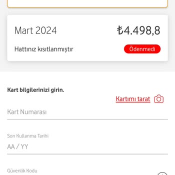 Vodafone Faturaya Ek Cihaz Saçmalığı