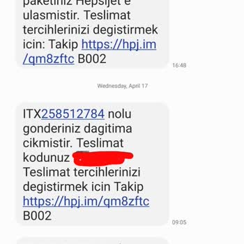 Hepsijet Kargomun Durumu Hakkında Beni Bilgilendirmedi.