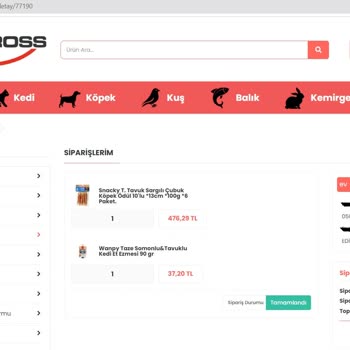 Yemgross'tan Aldığım Ve Eksik Gönderilen Siparişimi İadesi