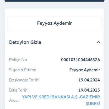 Allianz Sigorta Kişisel Güvence Sigortasını İptalini İstiyorum