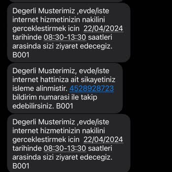 Verilen Tarihte Gelmeyen Türk Telekom